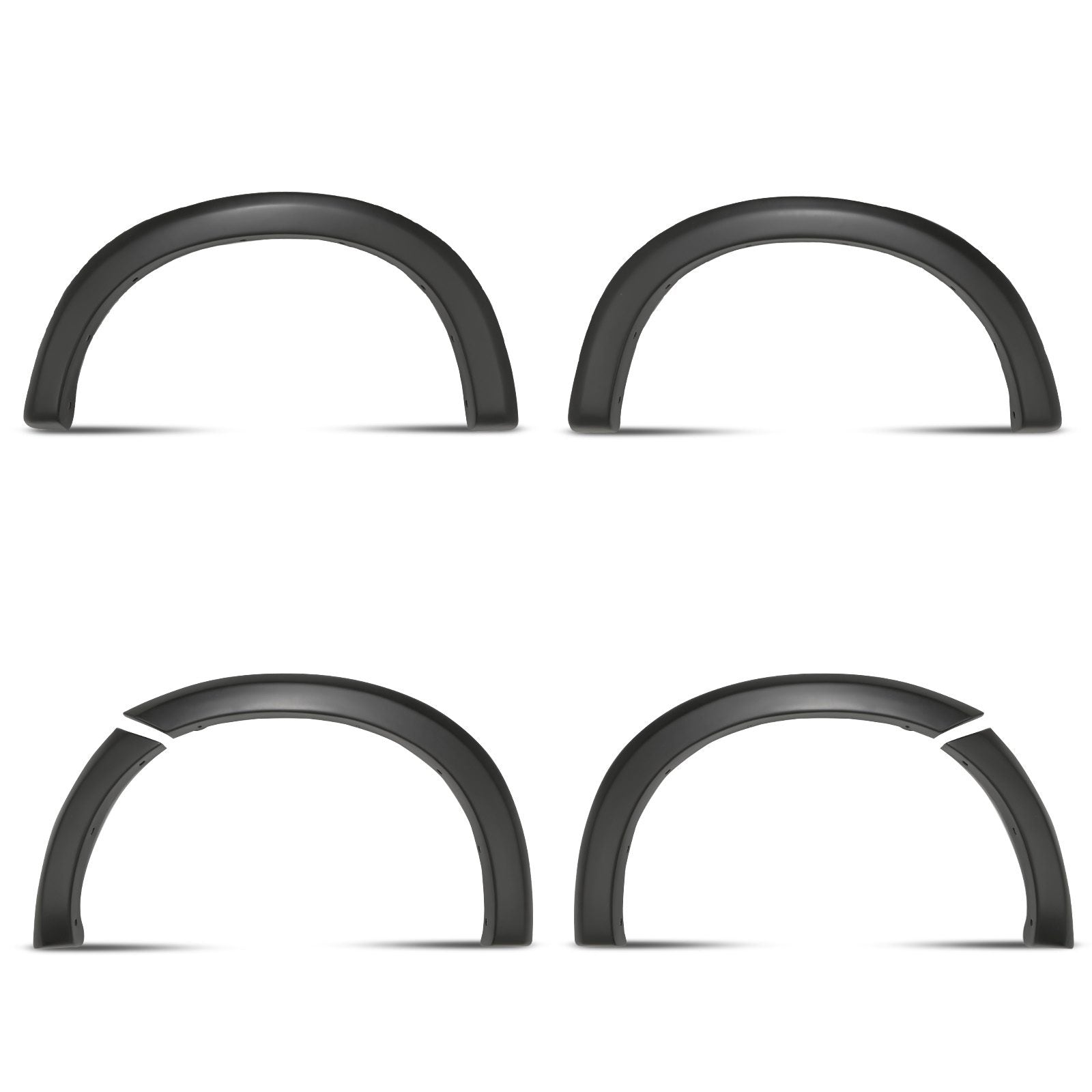 Isuzu D Max 12-15 45mm Matte Black OEM Style Wheel Arches