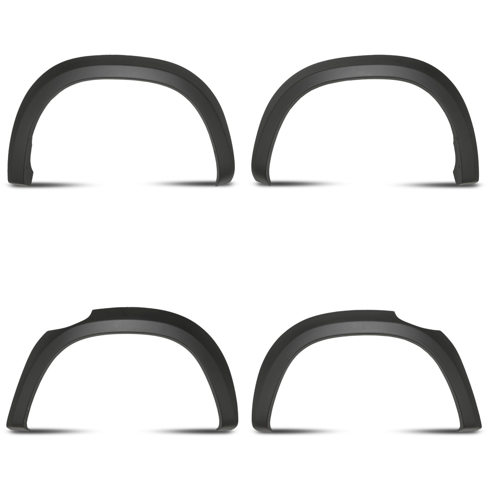Mercedes X-Class 2018+ Matte Black 60mm Wheel Arch Fender Flare Kit
