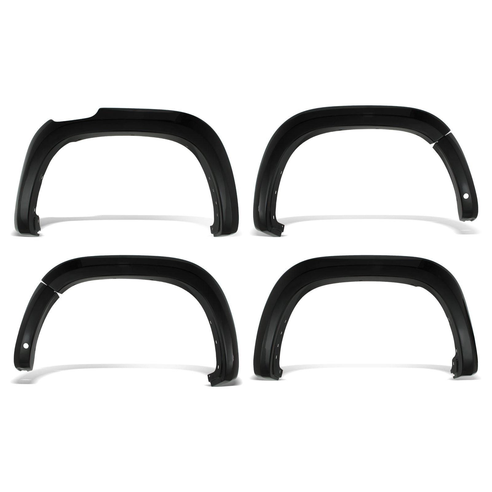 VW Amarok MK2 2023+ Gloss Black Wheel Arches