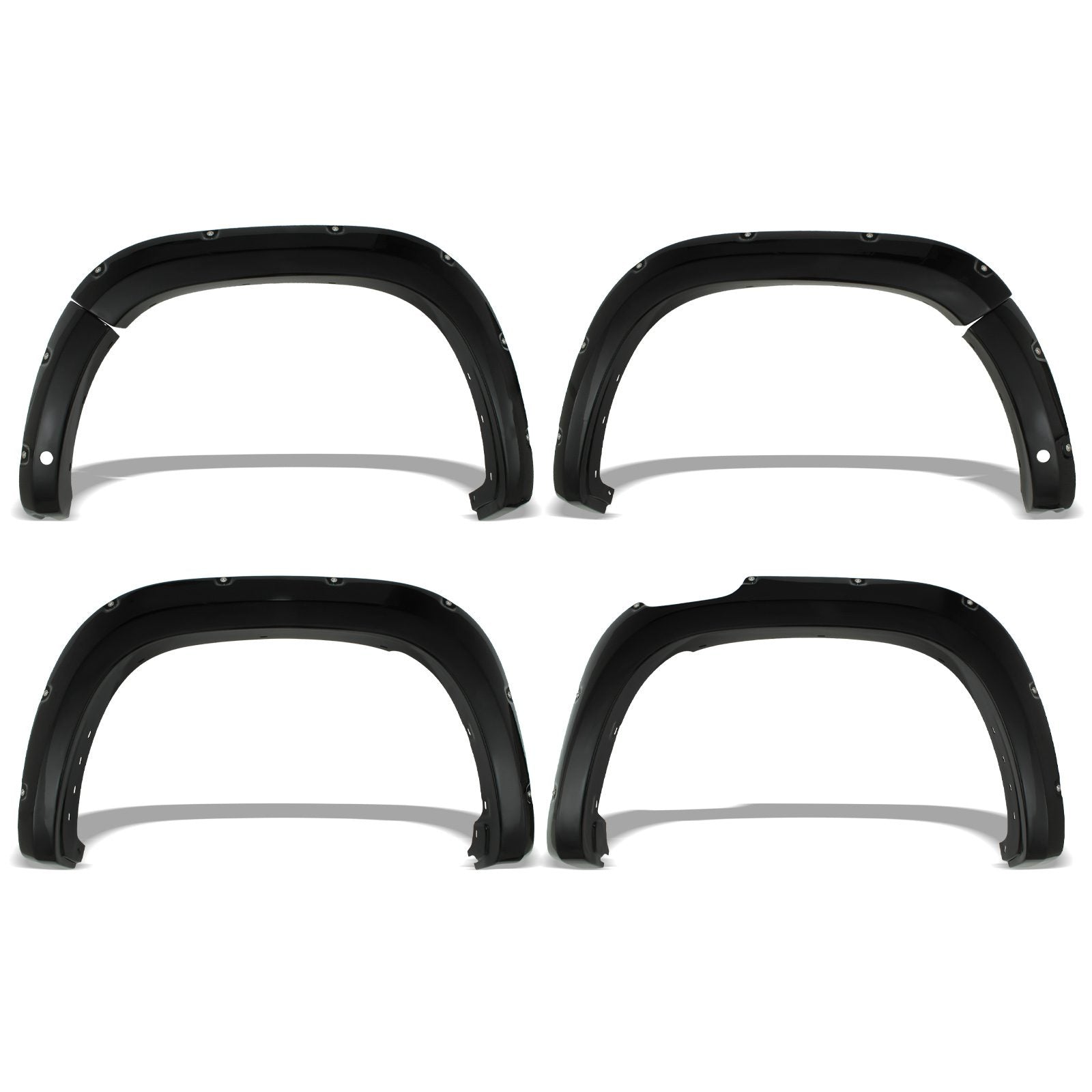 New VW Amarok MK2 2023+ Gloss Black Wheel Arches Bolt On Look
