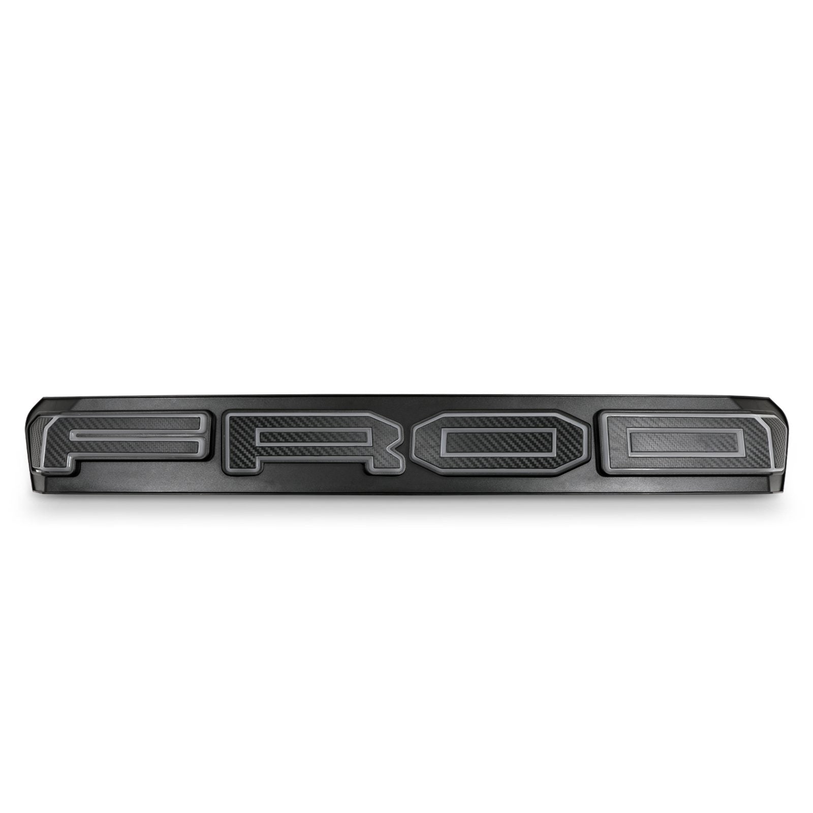 Ford Ranger T7 Wildtrak 15-17 Matte Black Grille With White LED Badge