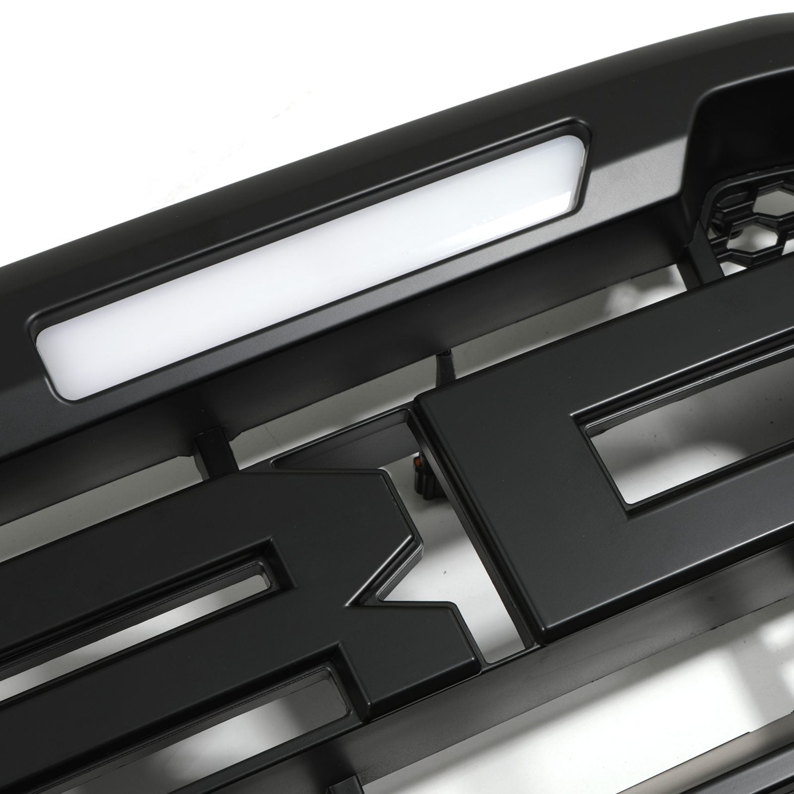Ford Ranger T7 15-17 Matte Black LED Light Grille