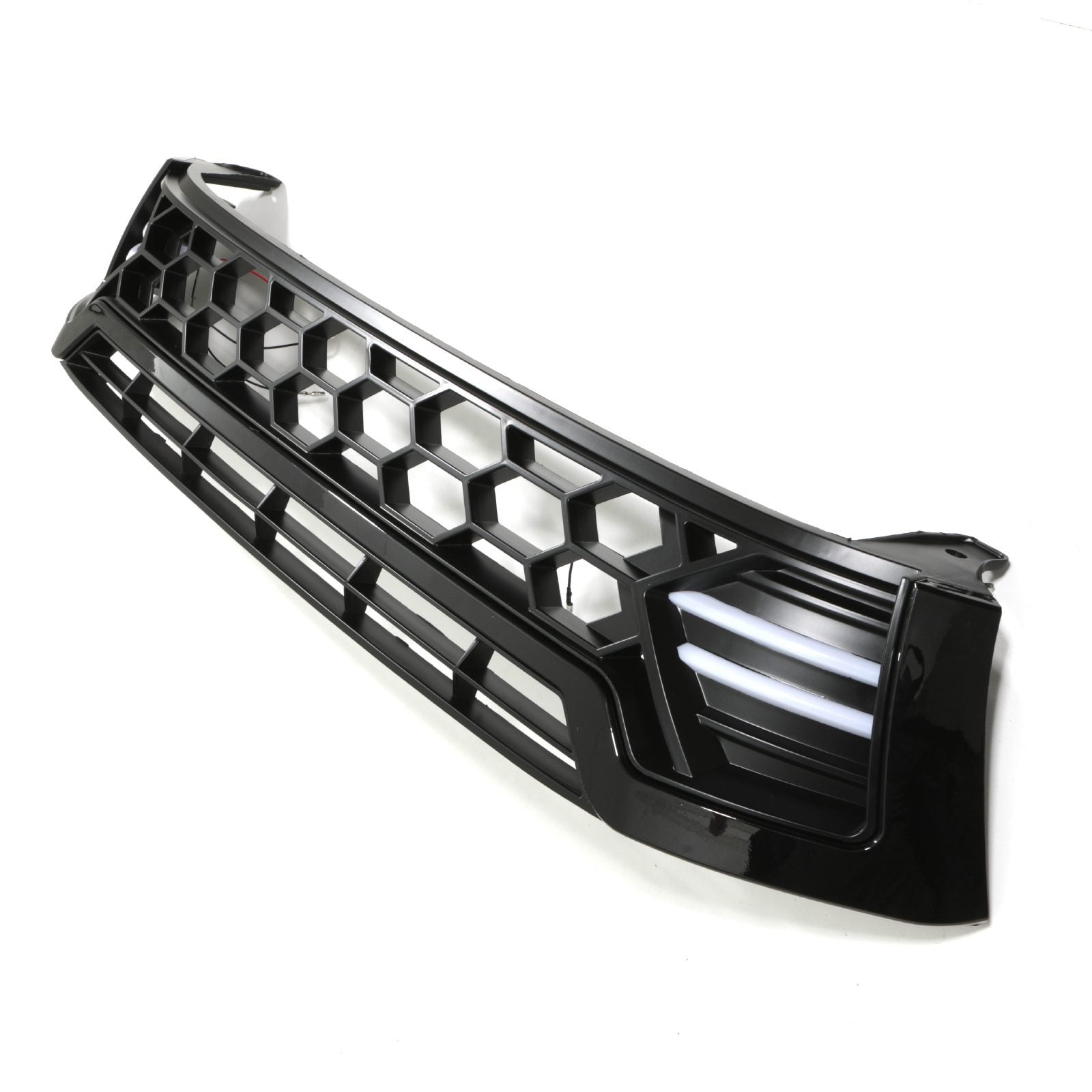 Toyota Hilux Revo 15-17 Black Grille With LED Lights
