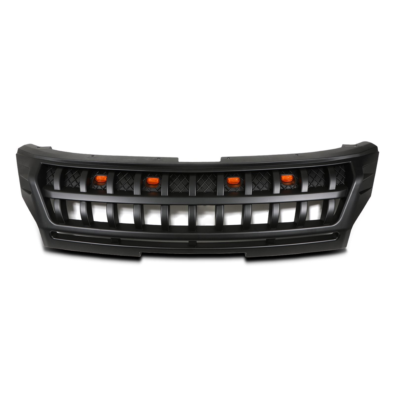 Mitsubishi L200 Triton 19-23 Black Grille With LED Lights