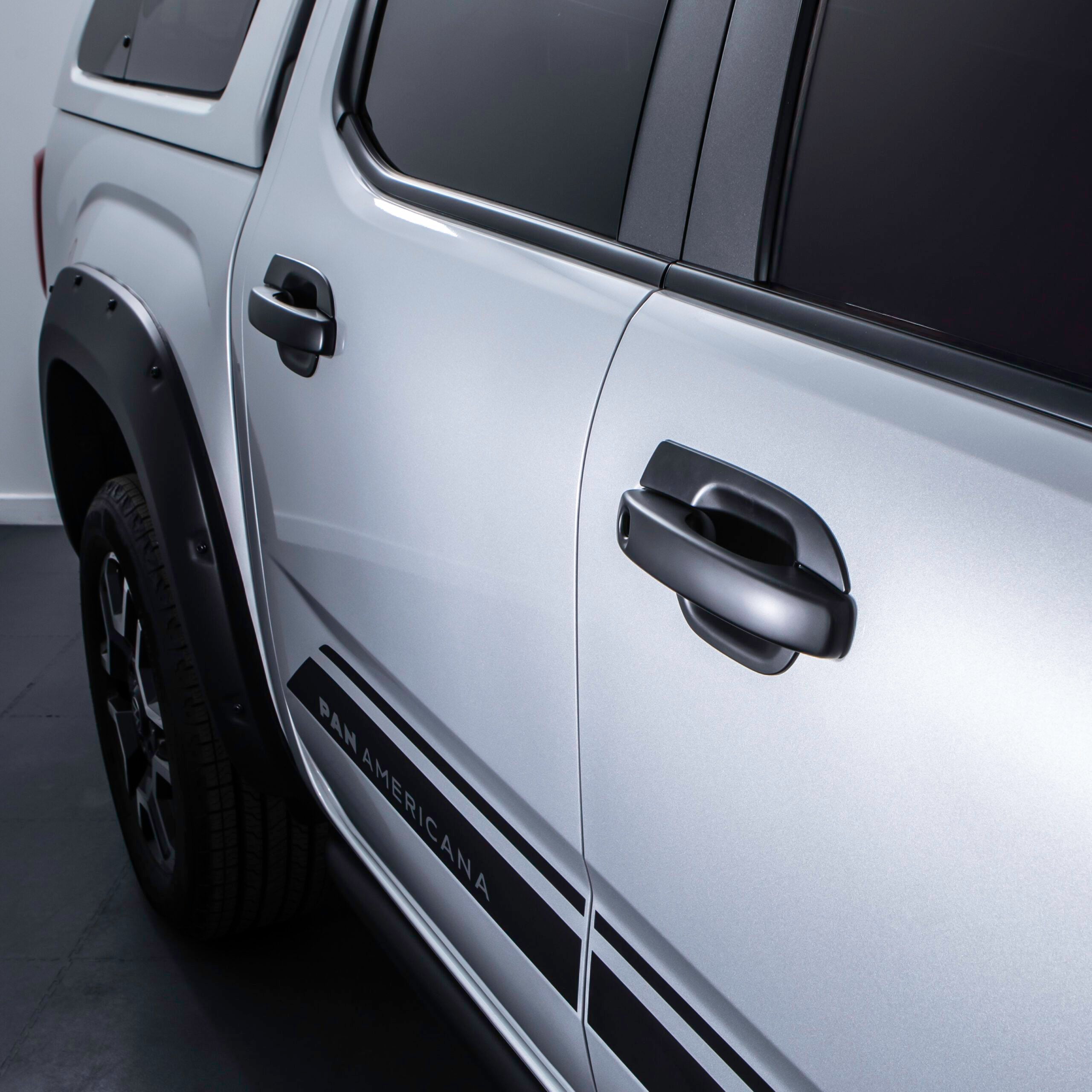 New VW Amarok MK2 2023+ Black Door Handle Protector Covers