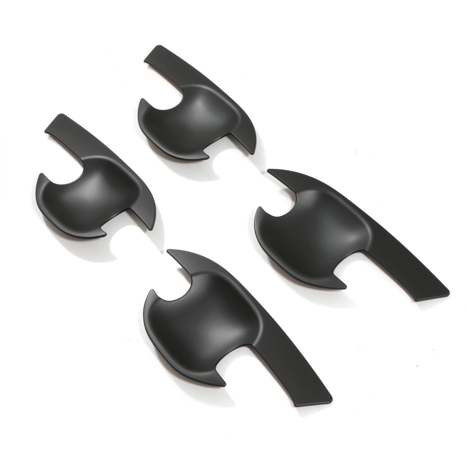 Ford Ranger T6 T7 T8 12-21 Black Door Handle Protector Inserts