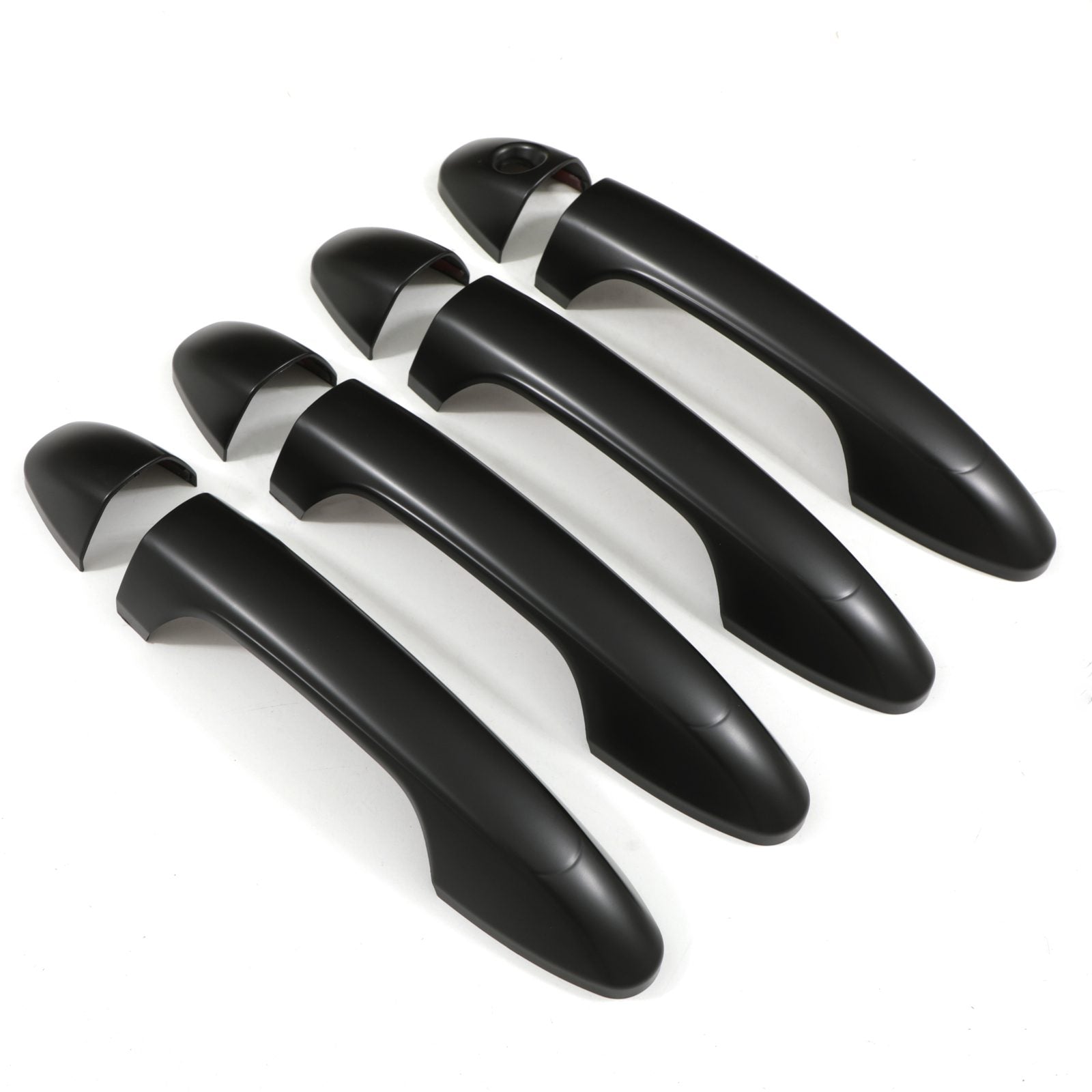 Toyota Hilux Revo 15-21 Black Door Handle Protector Covers