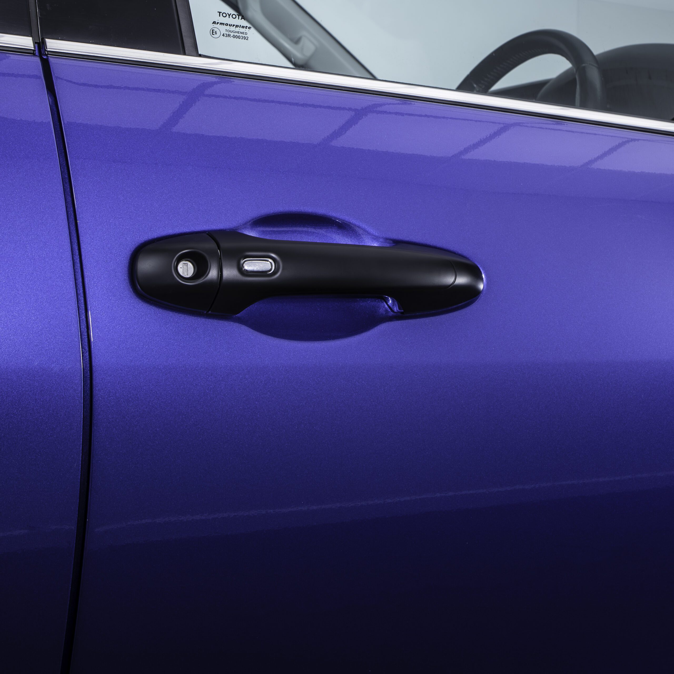 Toyota Hilux Revo 15-21 Black Door Handle Covers