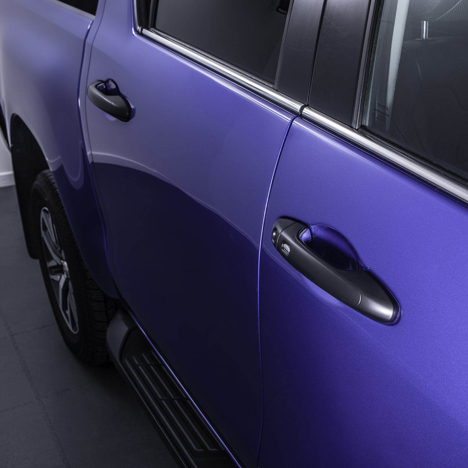 Toyota Hilux Revo 15-21 Black Door Handle Covers