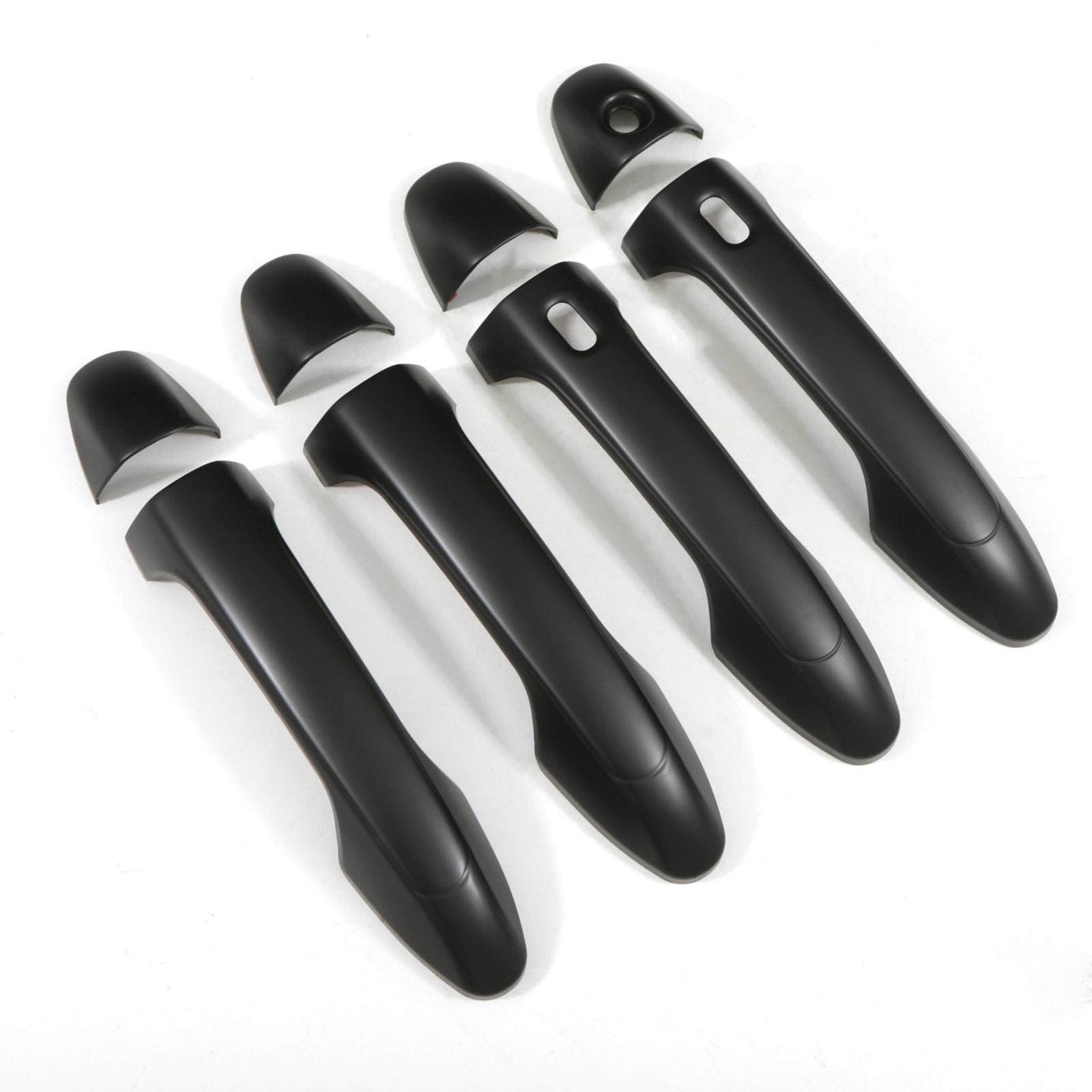 Toyota Hilux Revo 15-21 Black Door Handle Covers