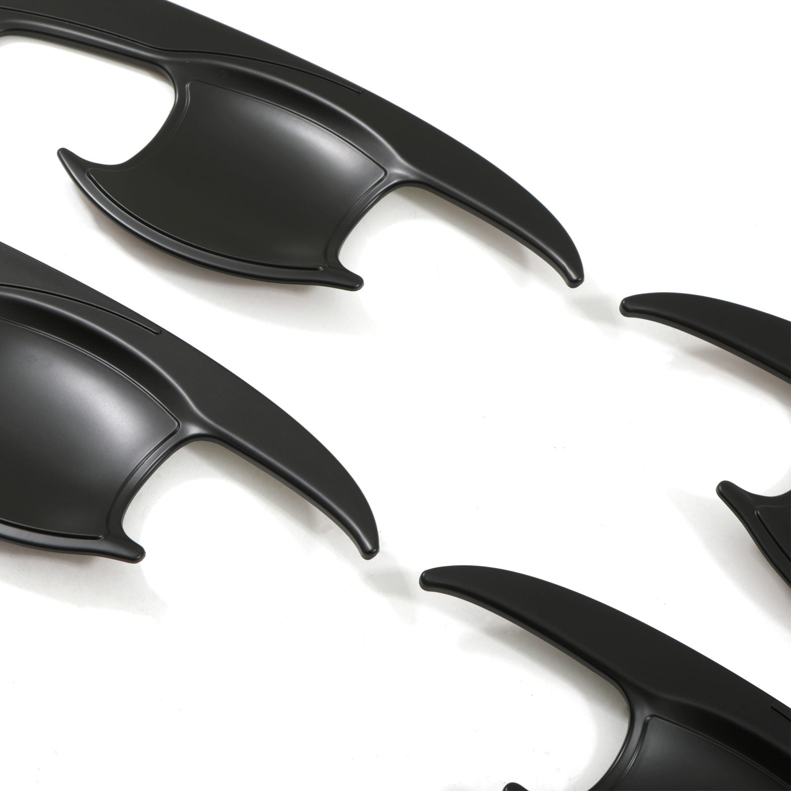 Toyota Hilux Revo MK8 15-21 Black Door Handle Inserts