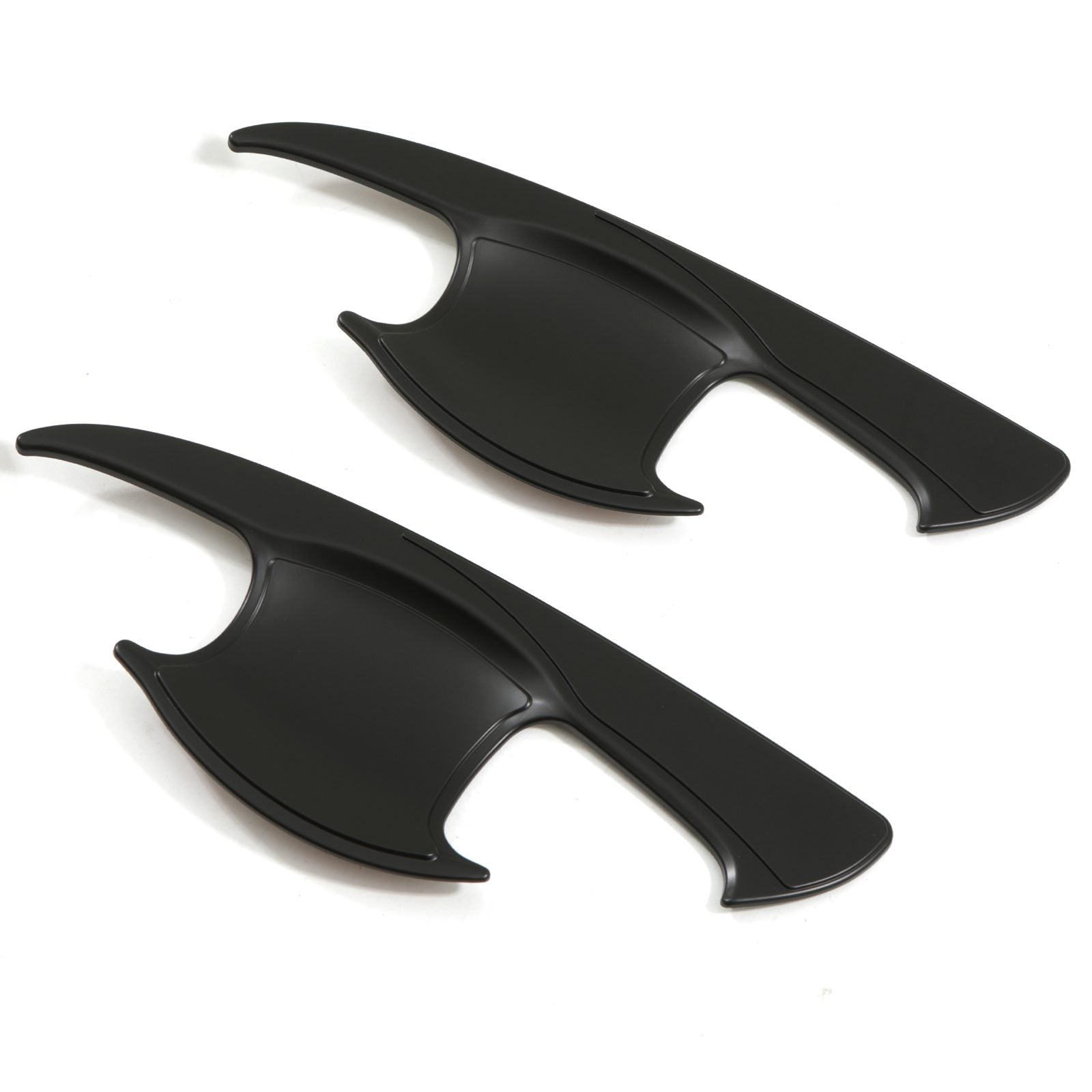 Toyota Hilux Revo MK8 15-21 Black Door Handle Inserts