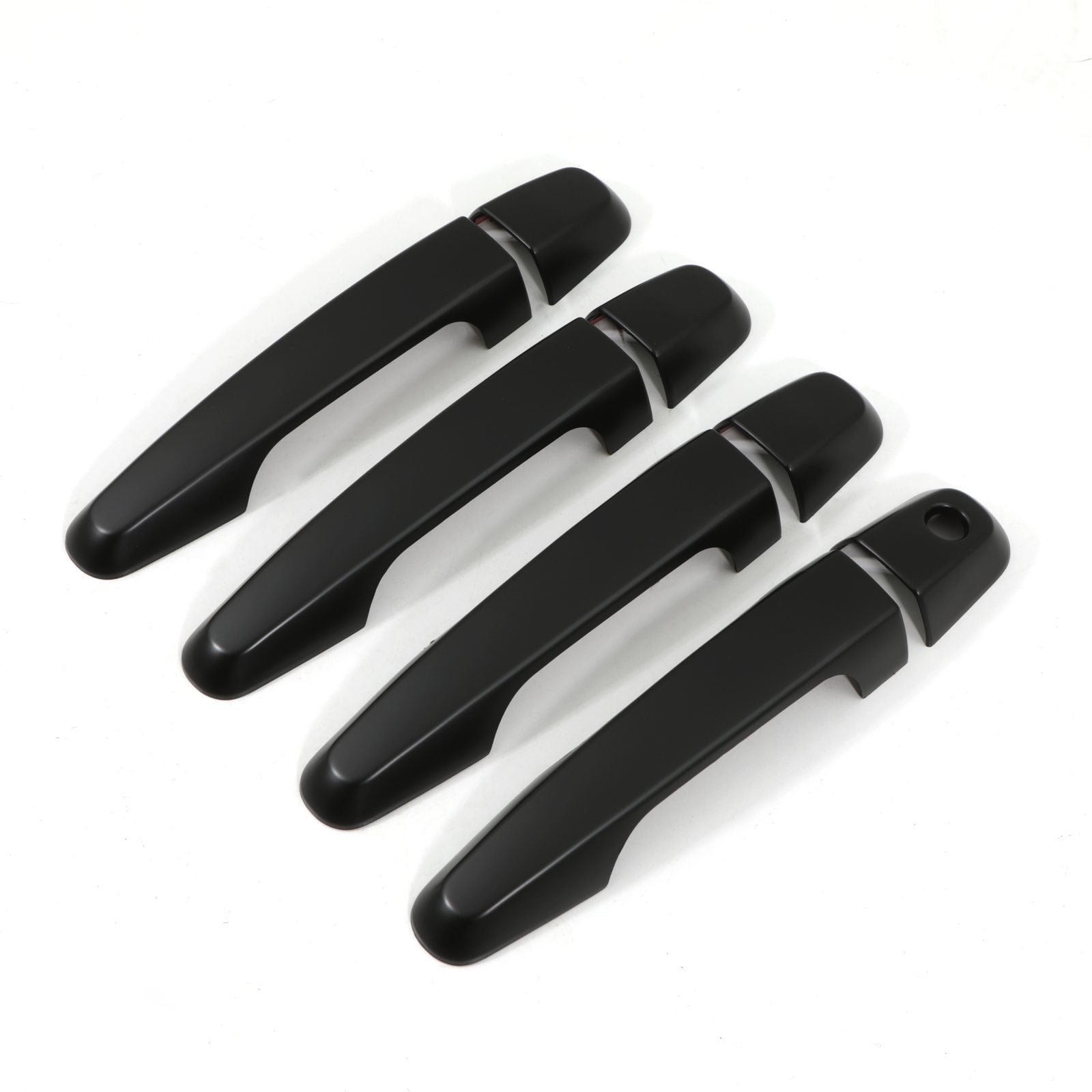 Mitsubishi Triton L200 15-23 Black Door Handle Covers