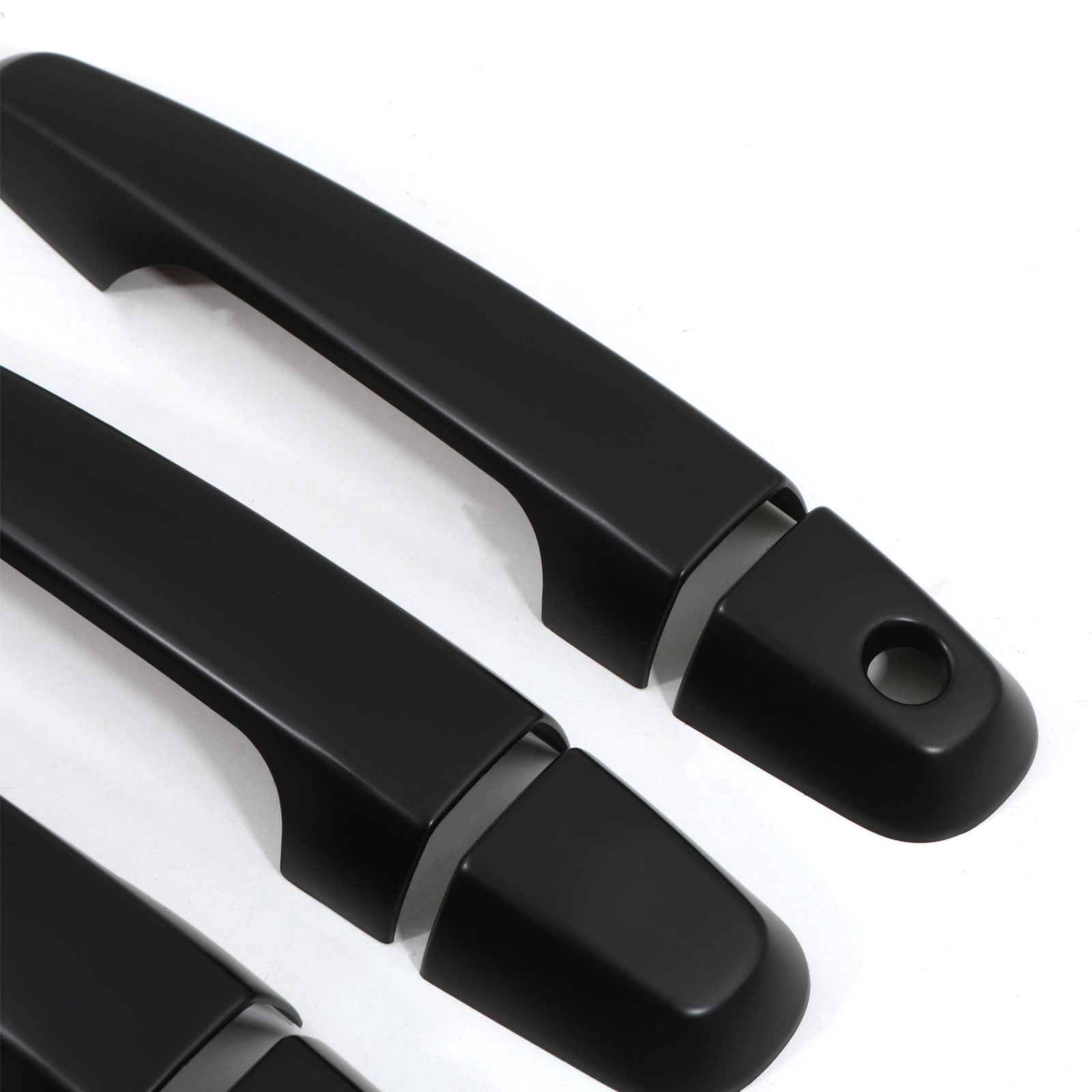 Mitsubishi Triton L200 15-23 Black Door Handle Covers