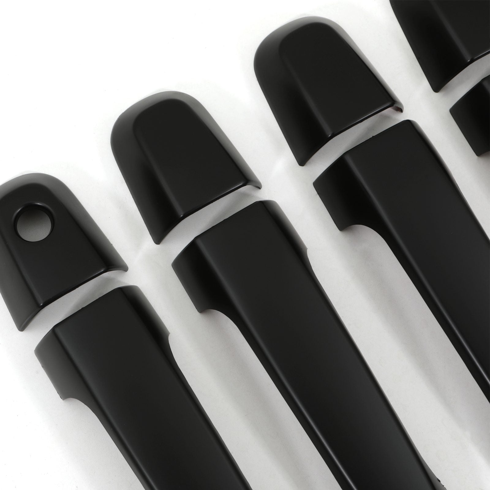 Mitsubishi Triton L200 15-23 Black Door Handle Covers