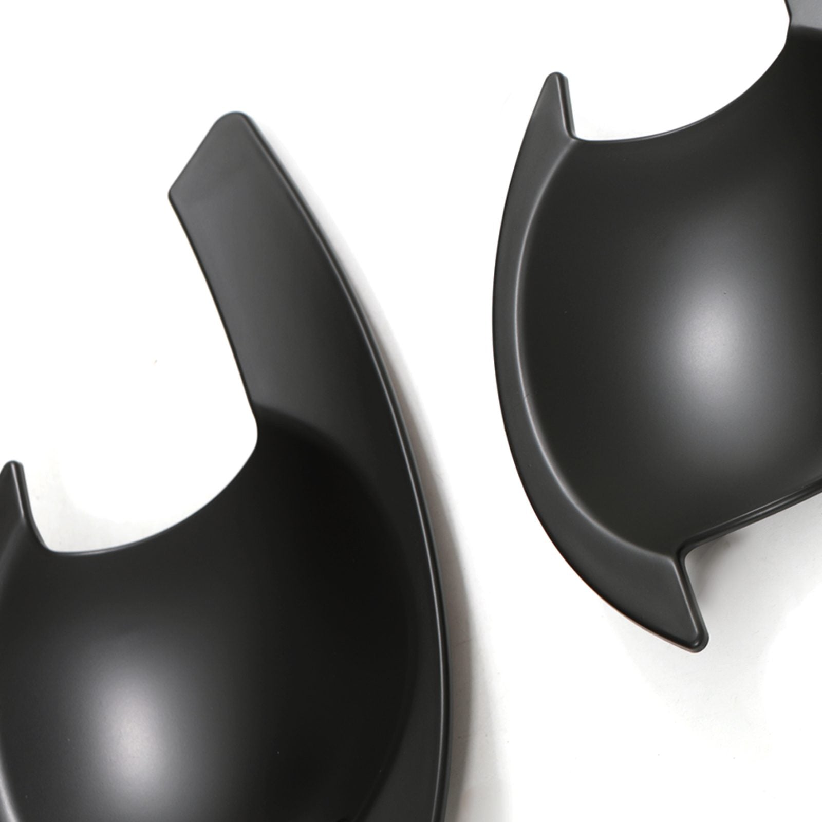 Mitsubishi Triton L200 19-23 Black Door Handle Protector Inserts