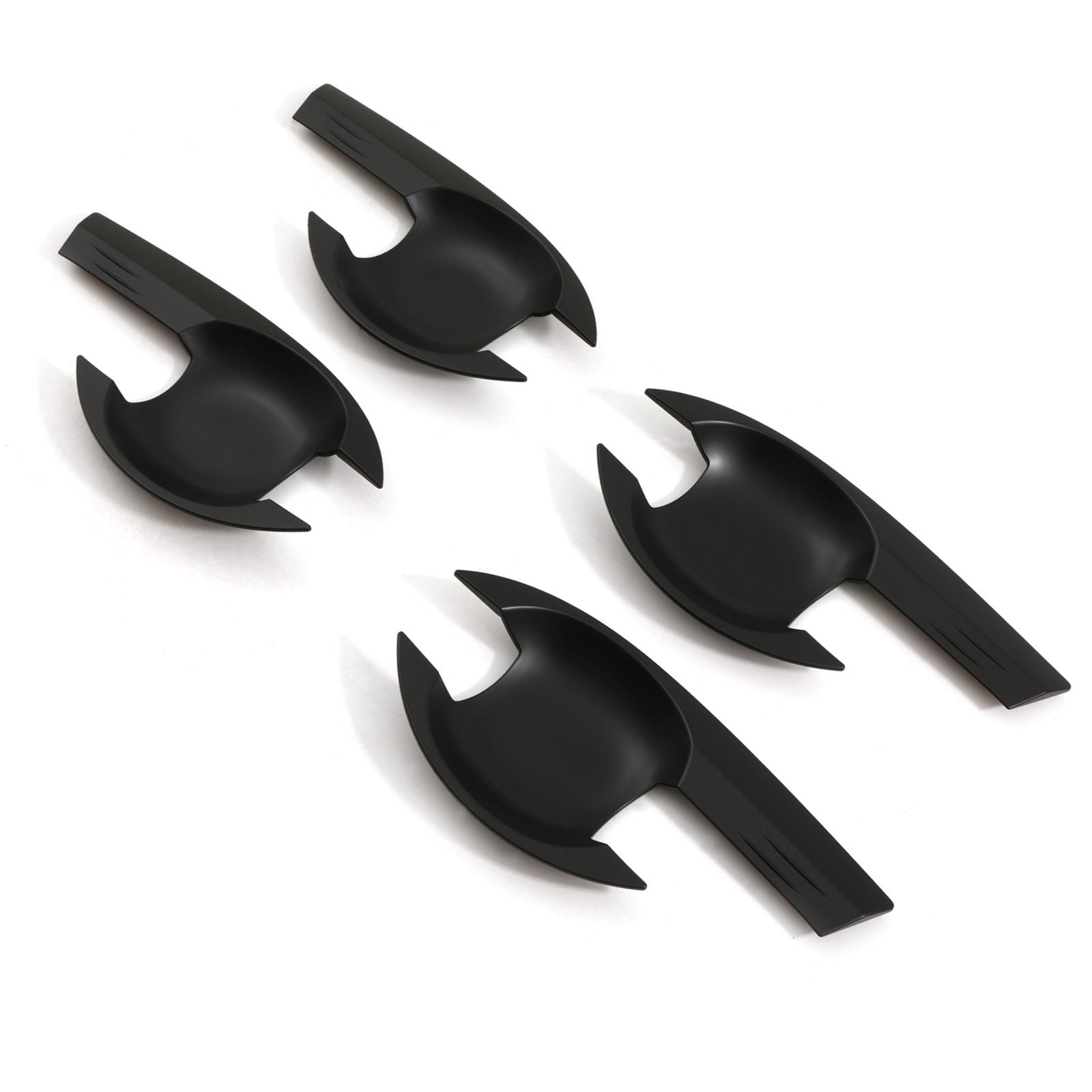 Isuzu D Max 12-19 Black Door Handle Inserts