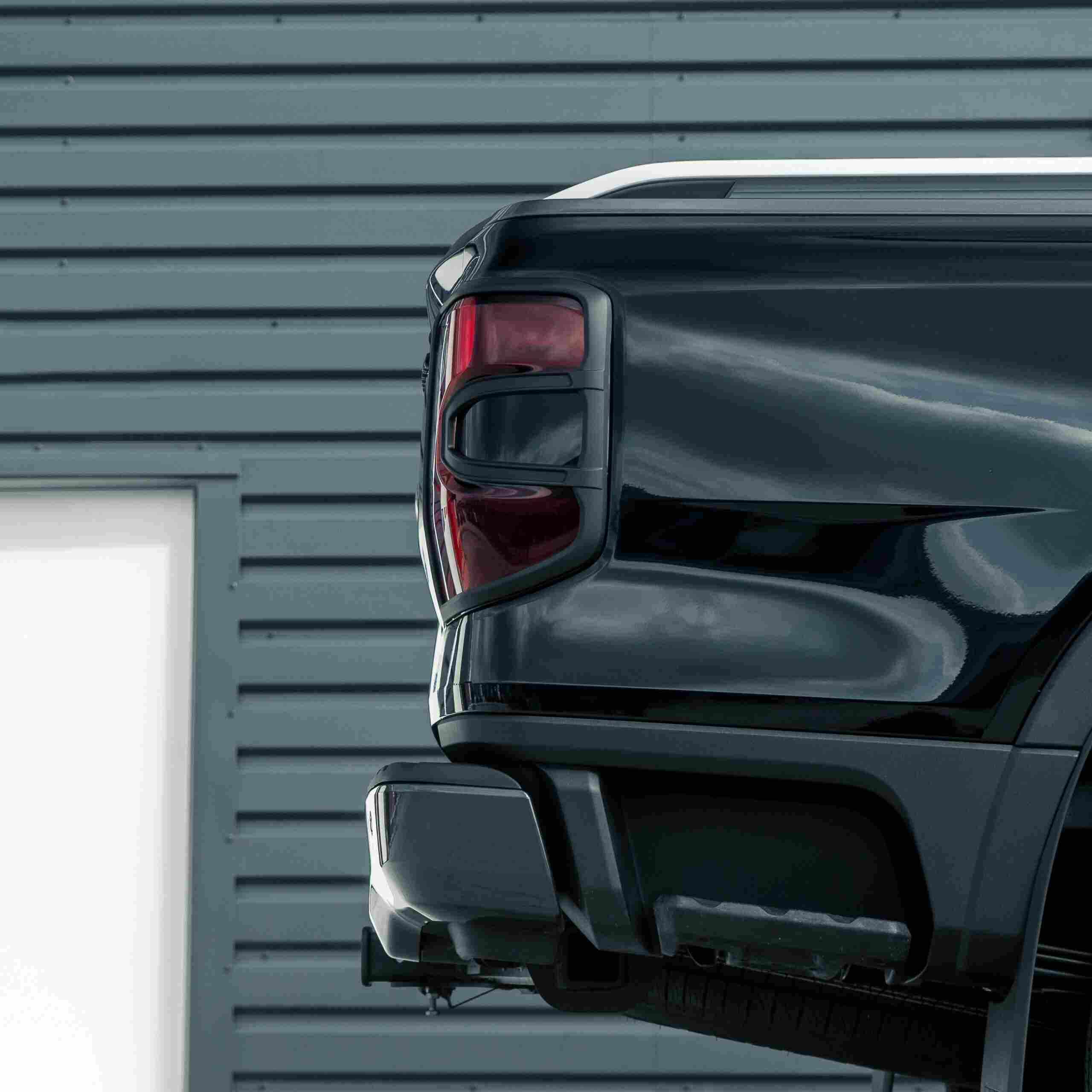 Ford Ranger T9 2023+ Matte Black Tail Light Surrounds