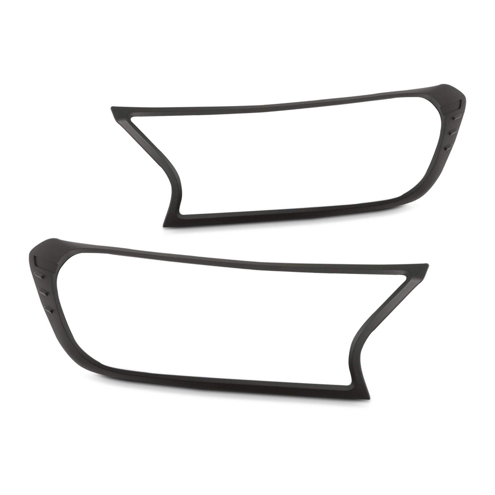 Ford Ranger T7 T8 2015-2021 Black Headlight Covers