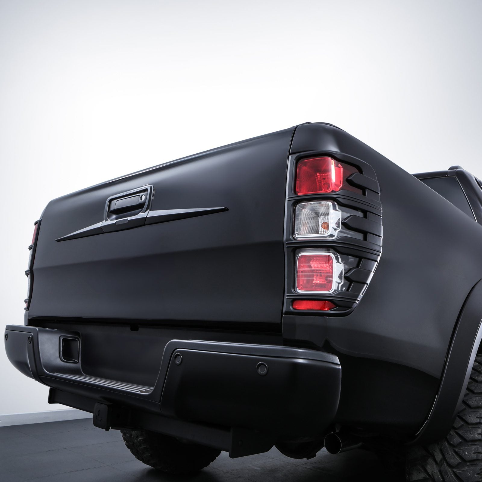 Ford Ranger T6 T7 T8 2012-2021 Matte Black Tail Light Covers