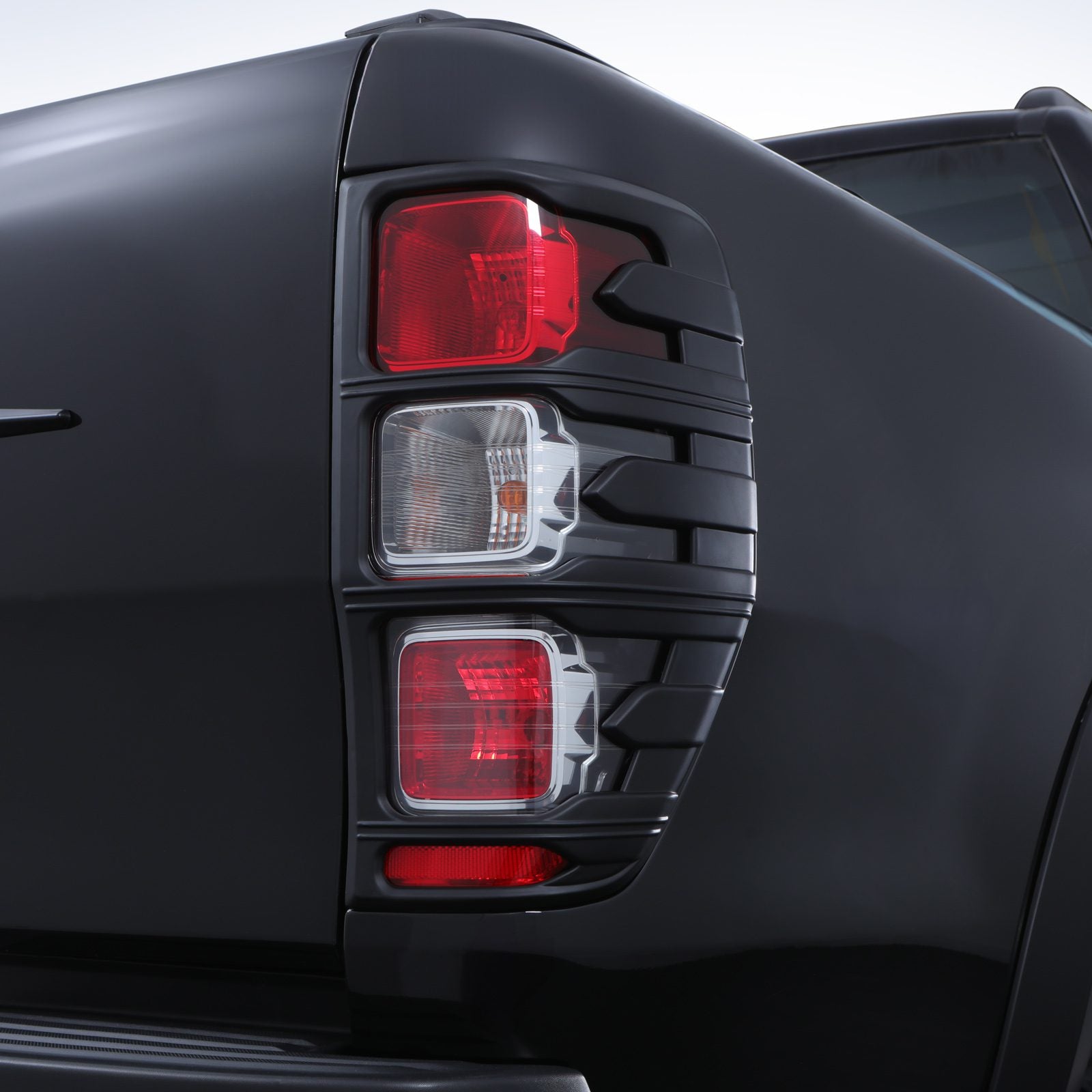 Ford Ranger T6 T7 T8 2012-2021 Matte Black Tail Light Covers