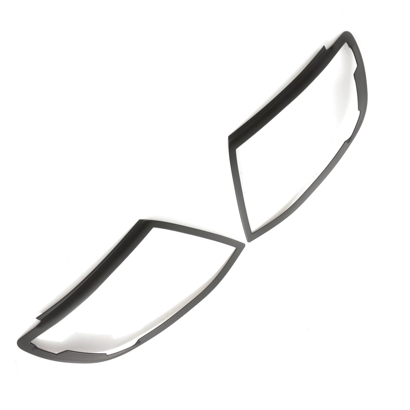 Ford Ranger T6 12-14 Matte Black Headlight Covers