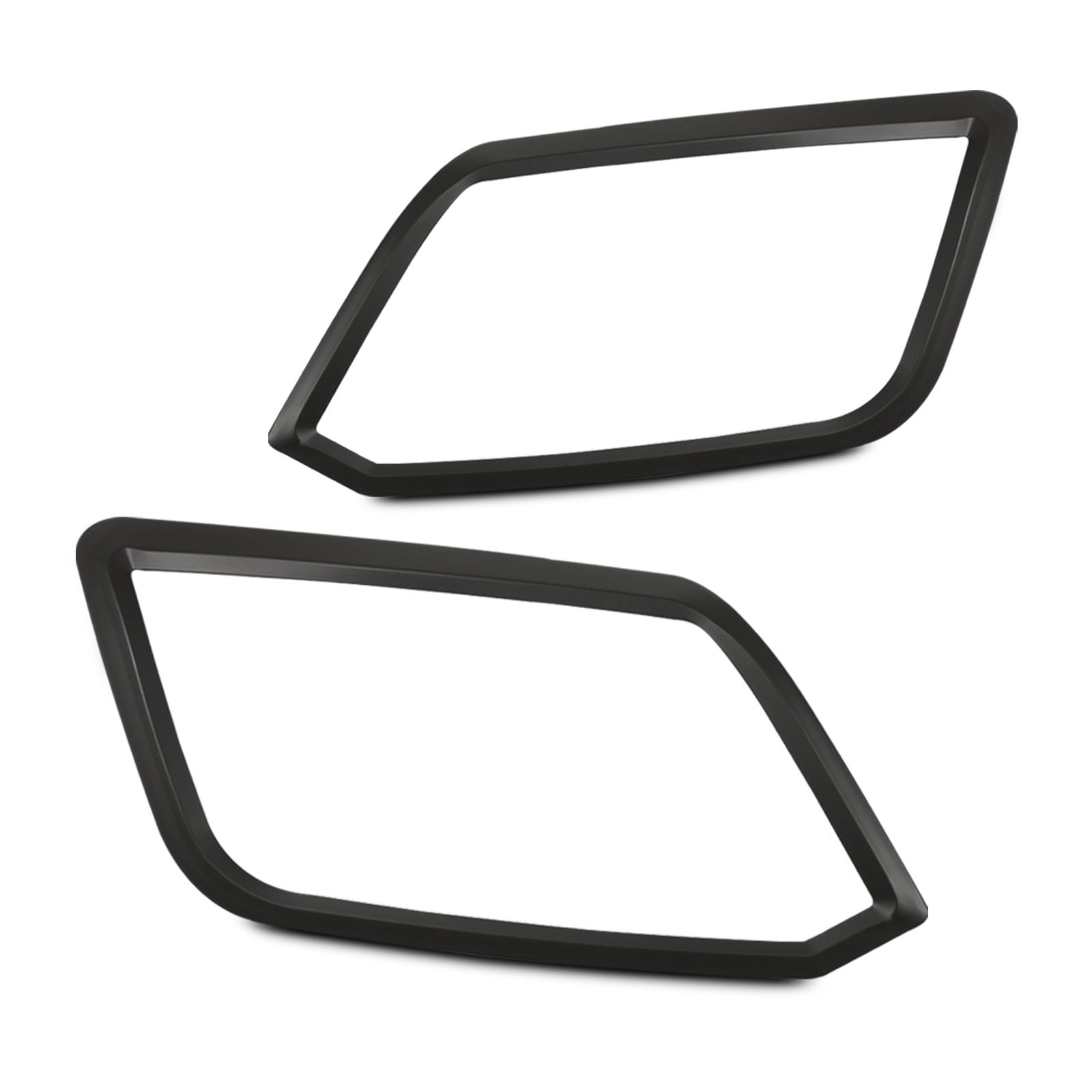 VW Amarok 2010-2020 Matte Black Headlight Covers