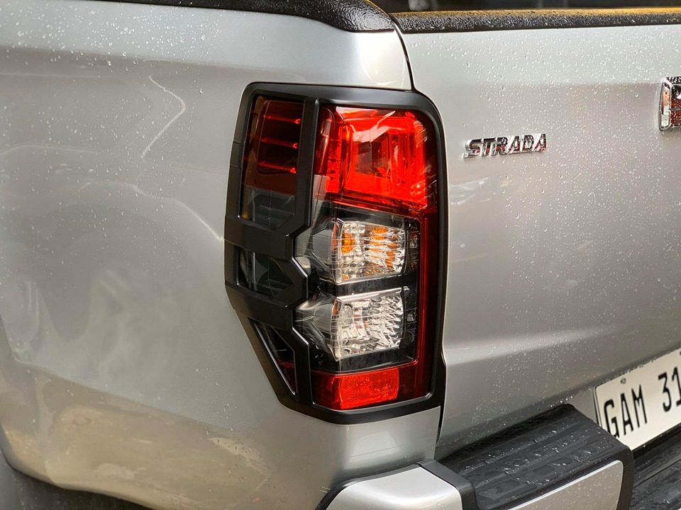 Mitsubishi L200 Triton Black Tail Light Cover 2019-2023