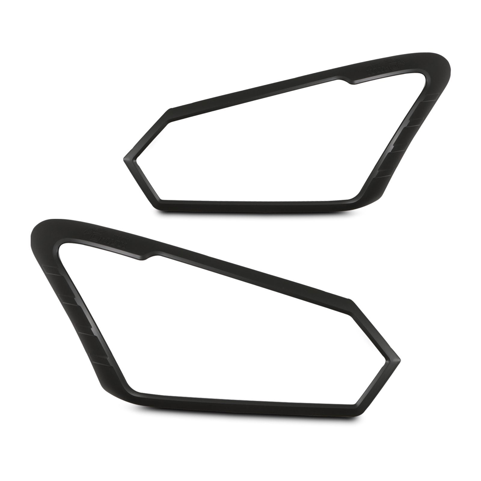 Isuzu D Max 2016+ Black Headlight Cover With D Max Logo
