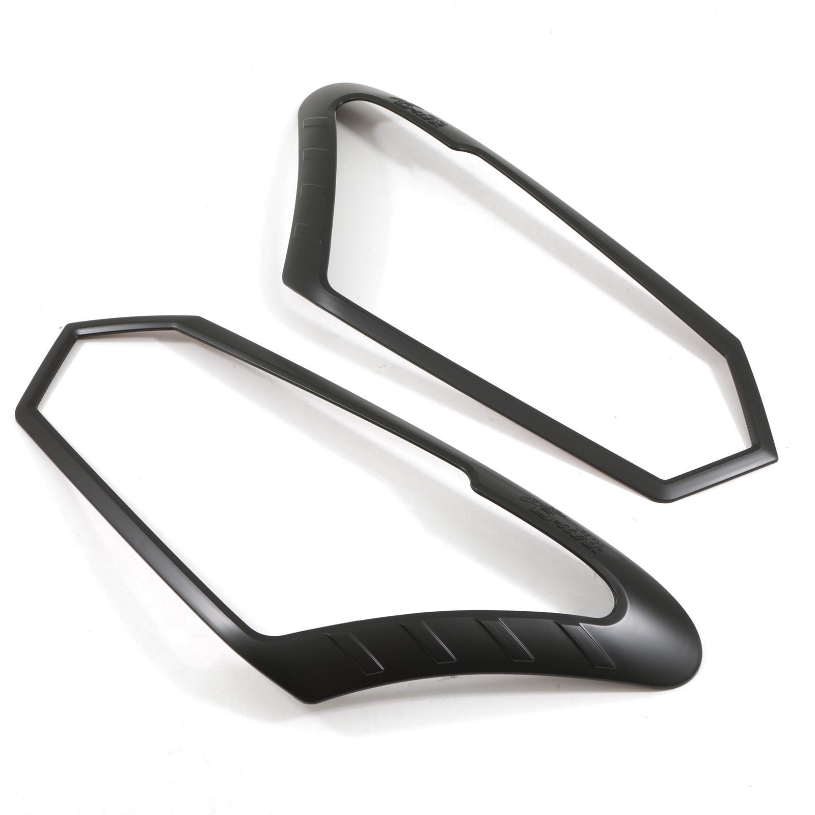 Isuzu D Max 2016+ Black Headlight Cover With D Max Logo