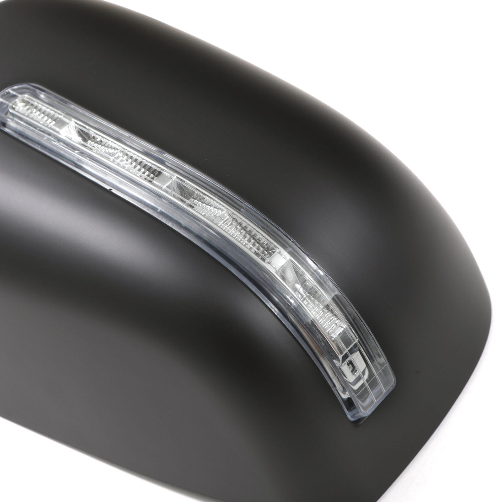 Mitsubishi L200 Triton 15-18 Black Door Mirror Covers With LED Light