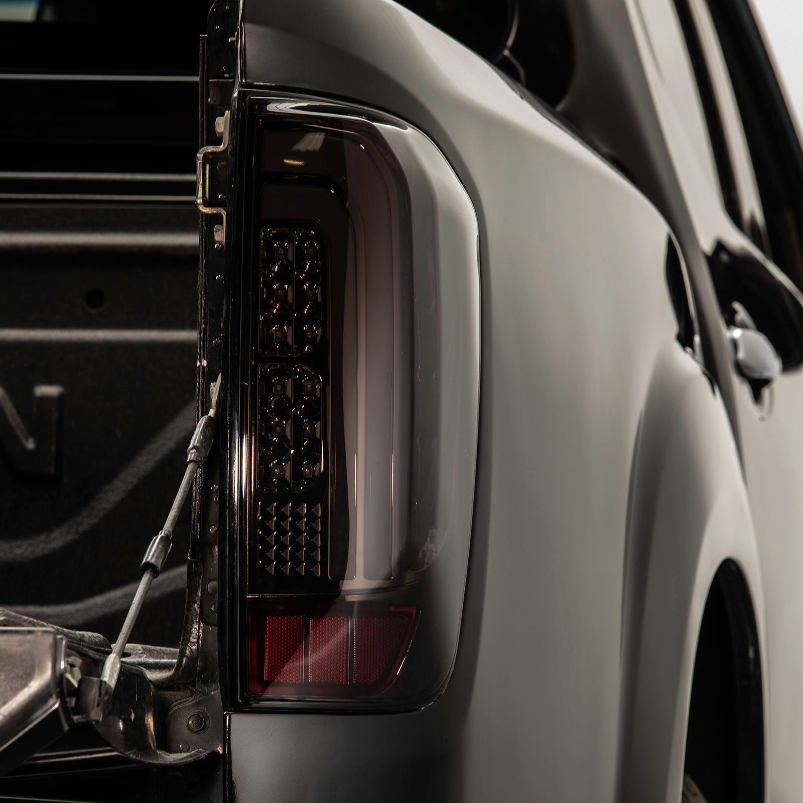 Nissan Navara D23 NP300 15-21 Smoked Rear LED Tinted Tail Lights