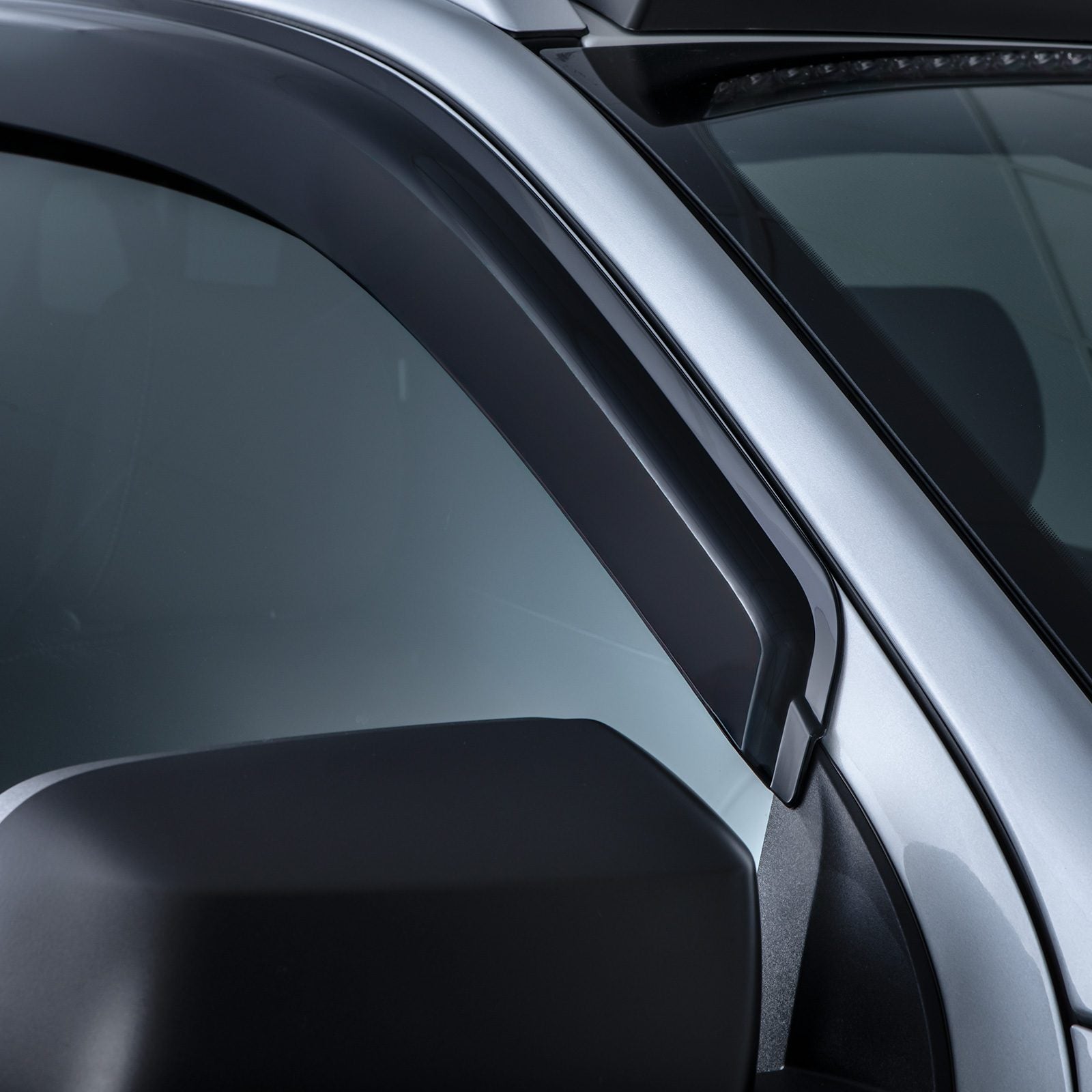 New VW Amarok MK2 2023+ 4pc Black Wind Deflector Kit