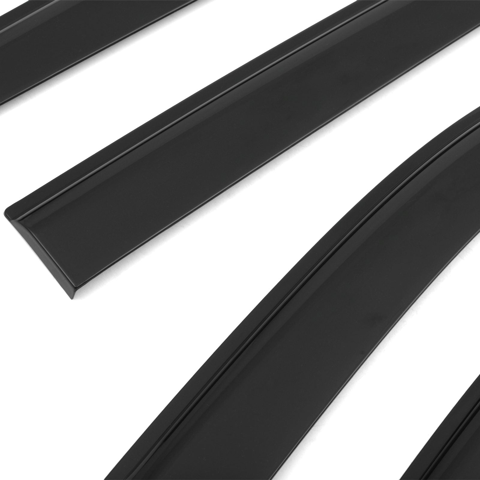 New VW Amarok MK2 2023+ 4pc Black Wind Deflector Kit