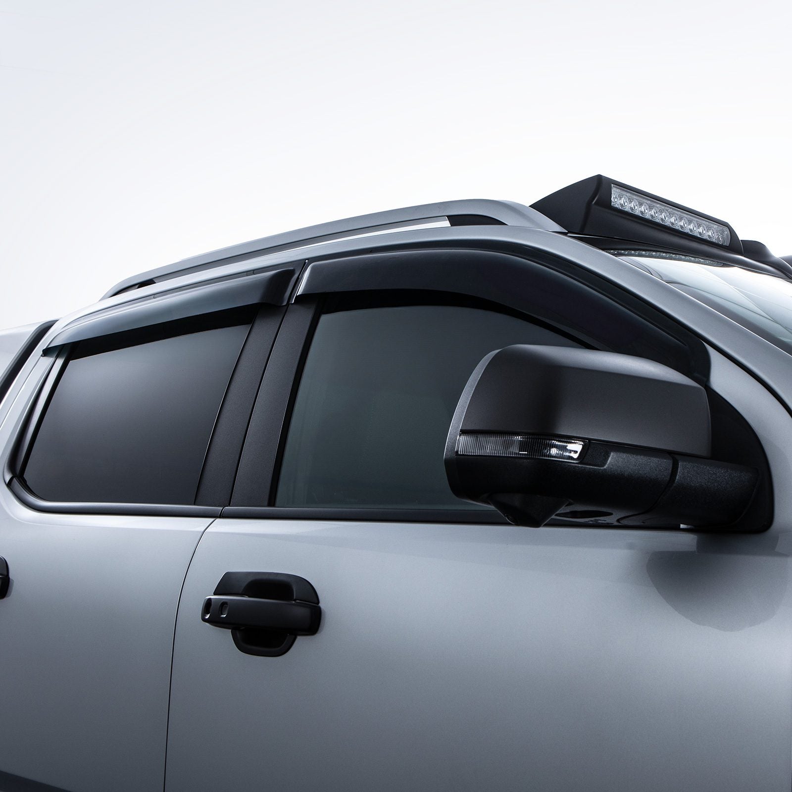 New VW Amarok MK2 NF 2023+ Black Wind Deflectors