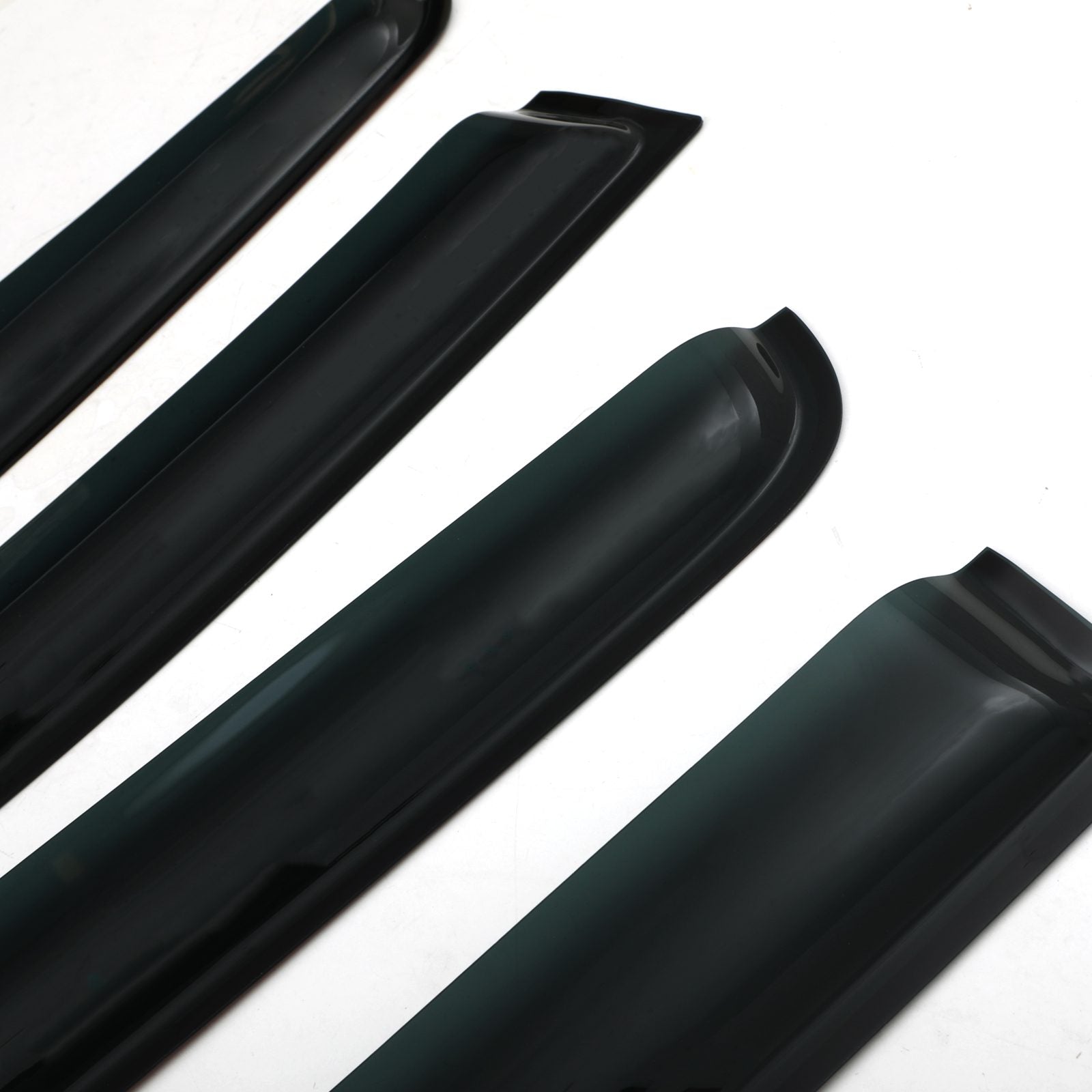New VW Amarok MK2 NF 2023+ Black Wind Deflectors