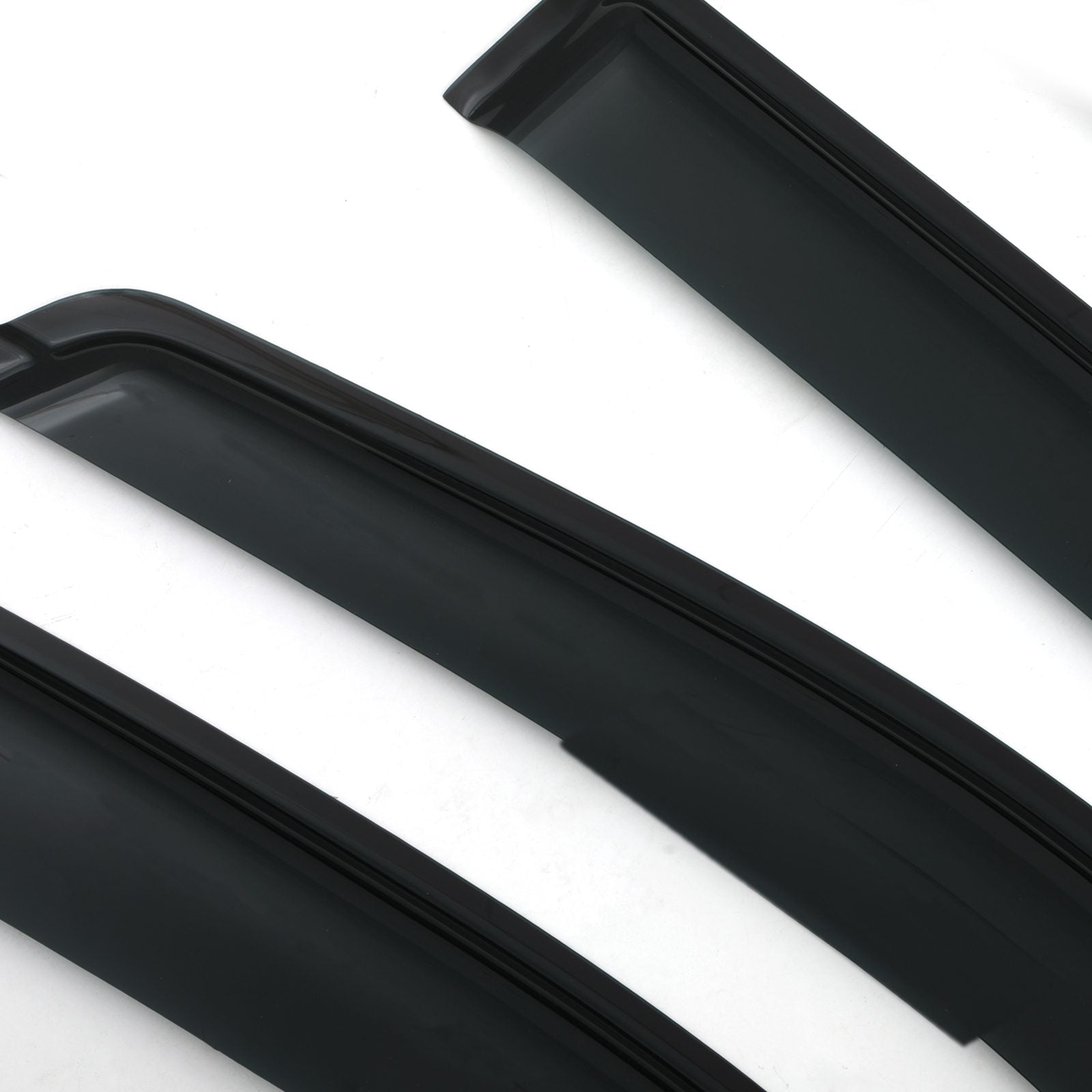 New VW Amarok MK2 NF 2023+ Black Wind Deflectors
