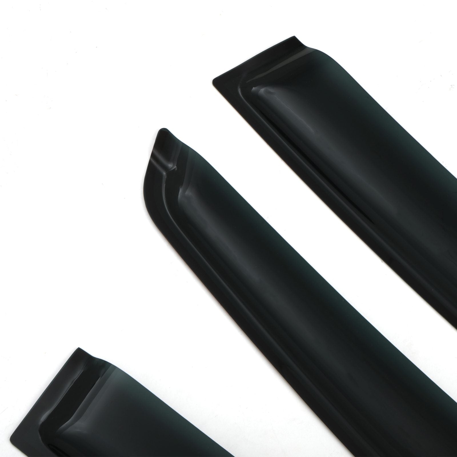 New VW Amarok MK2 NF 2023+ Black Wind Deflectors
