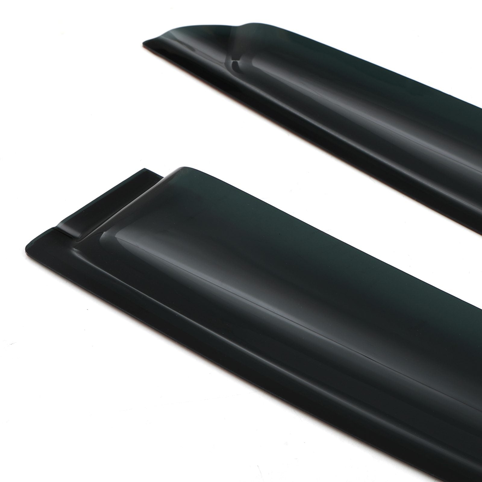 Ford Ranger T6 T7 T8 12-21 Black Wind Deflectors
