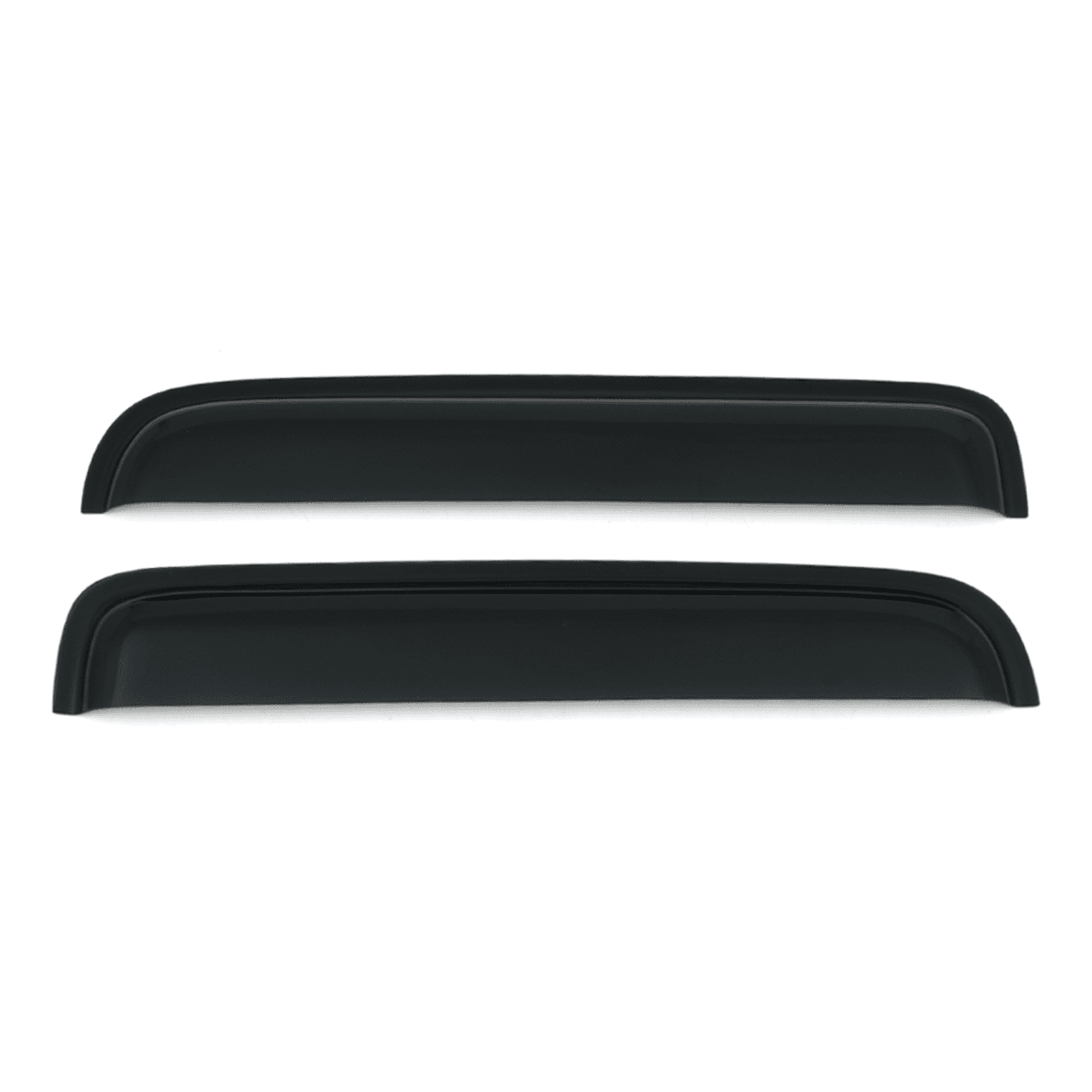 Isuzu D Max 07-11 Black Wind Deflectors