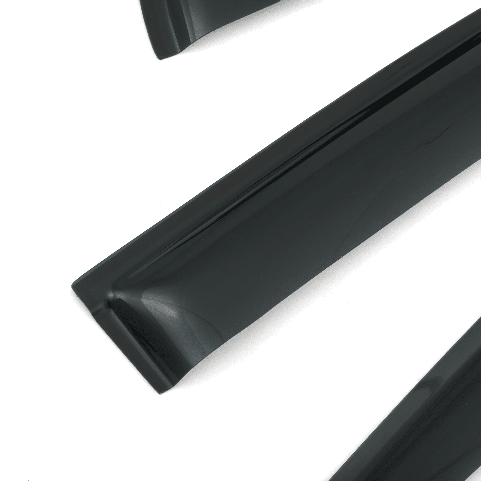 Isuzu D Max 12-19 Black Wind Deflectors