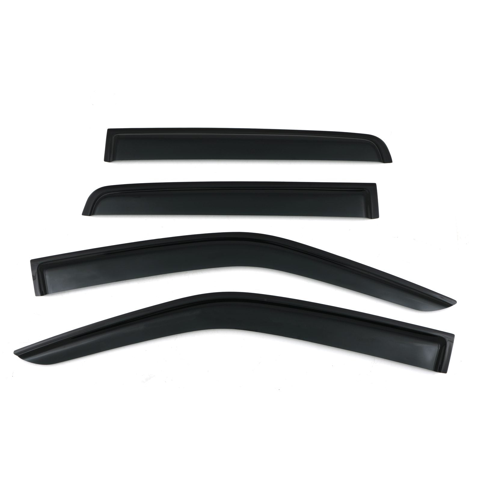 Isuzu D Max 2021+ Black Wind Deflectors