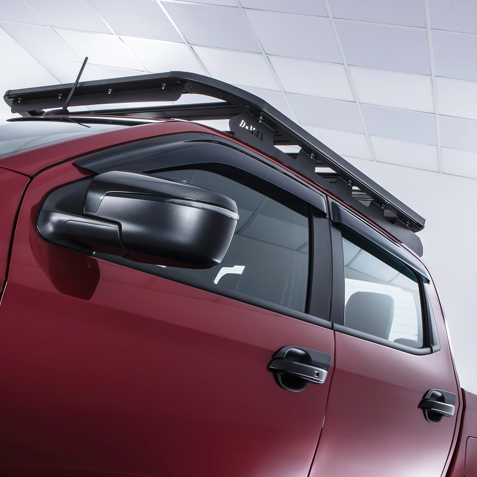 Isuzu D Max 2021+ Black Wind Deflectors