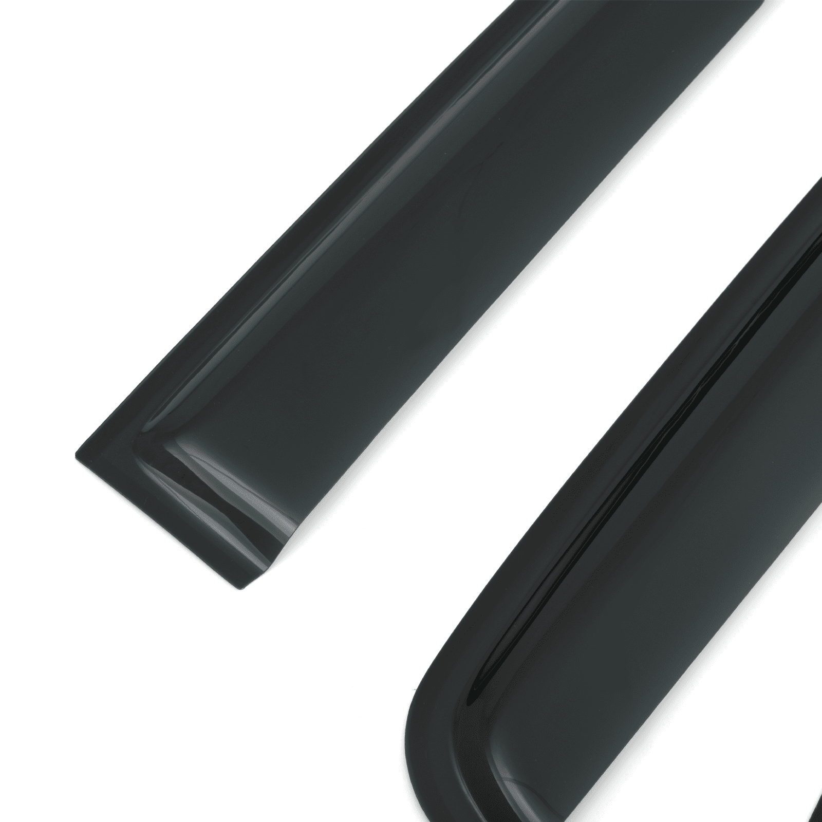 Isuzu D Max 2021+ Black Wind Deflectors