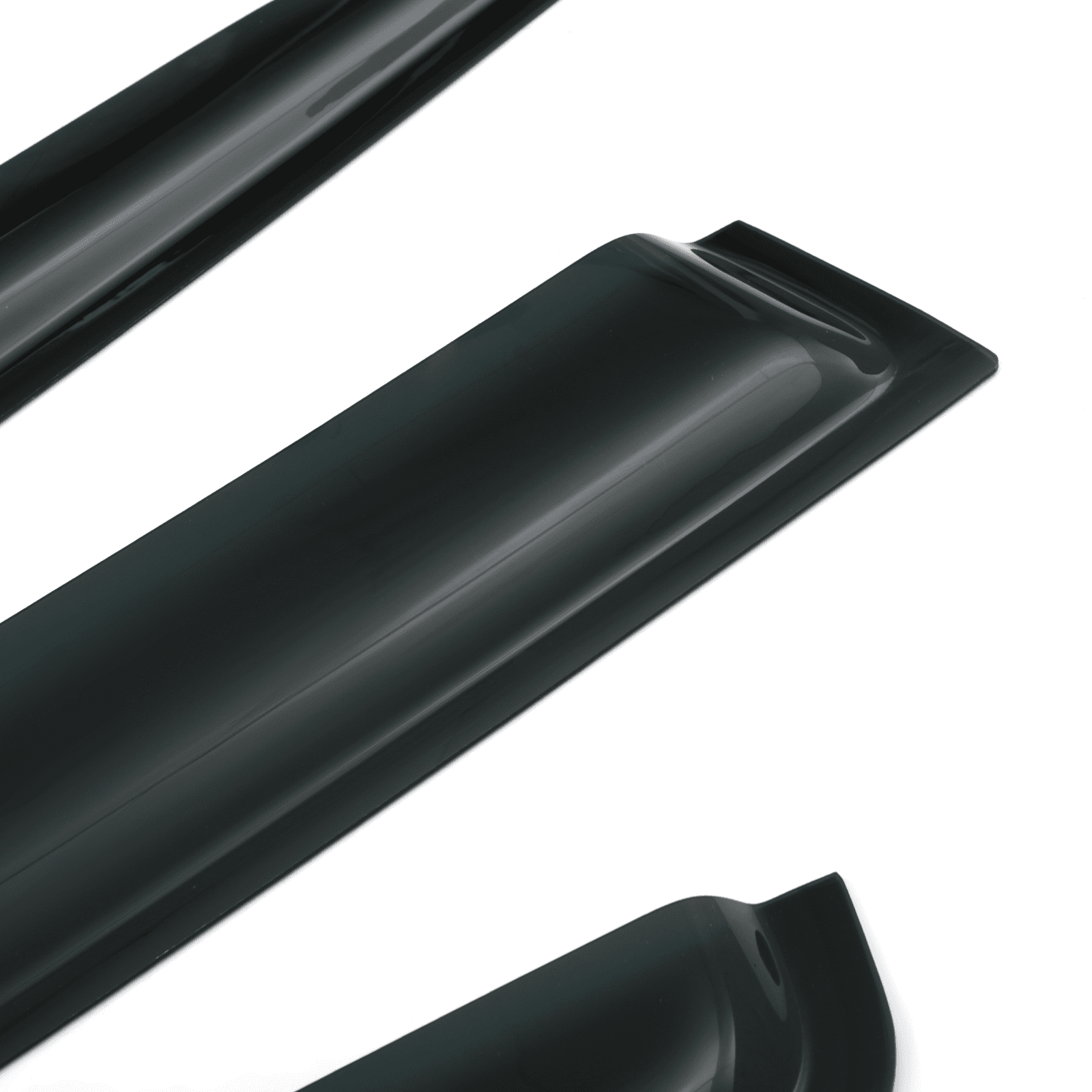 Isuzu D Max 2021+ Black Wind Deflectors