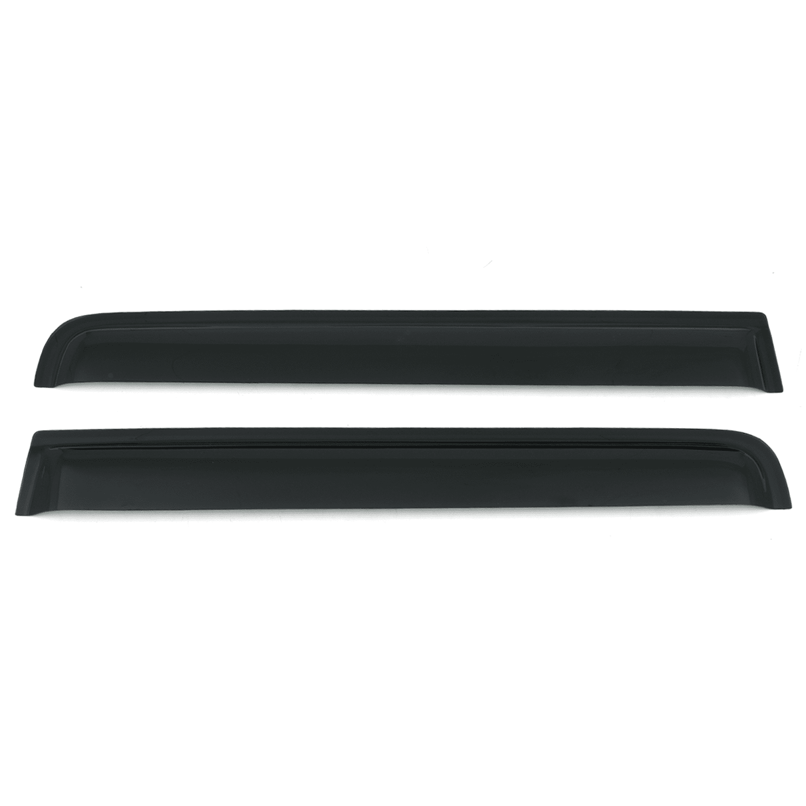 Nissan Navara D40 10-14 Black Wind Deflectors