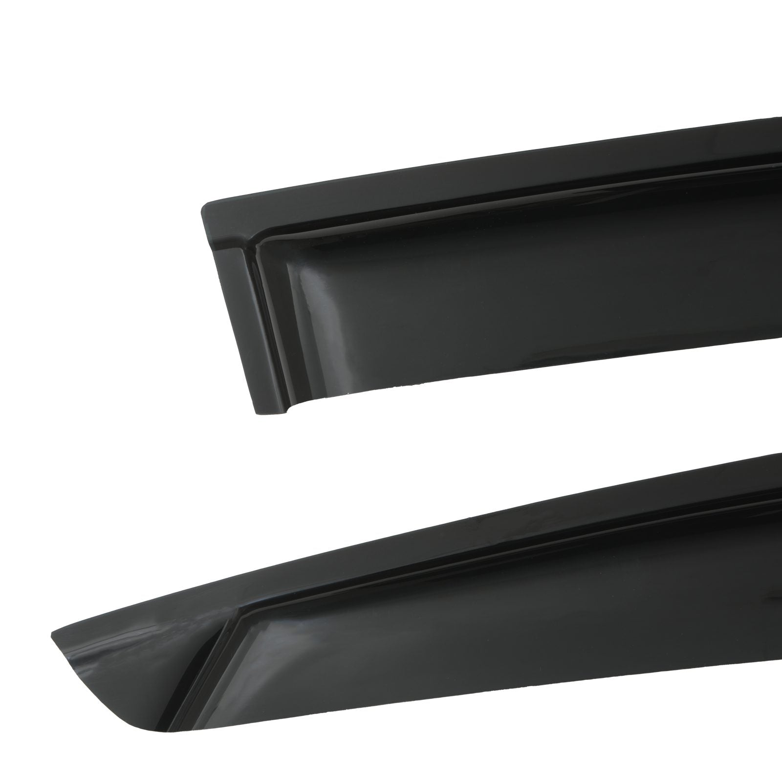 Toyota Hilux Vigo 05-11 Black Wind Deflectors