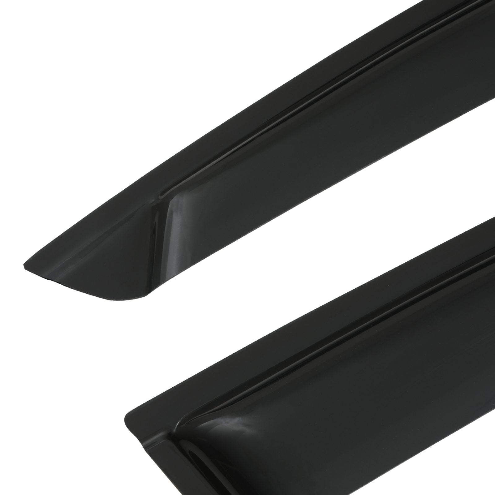 Toyota Hilux Vigo 05-11 Black Wind Deflectors