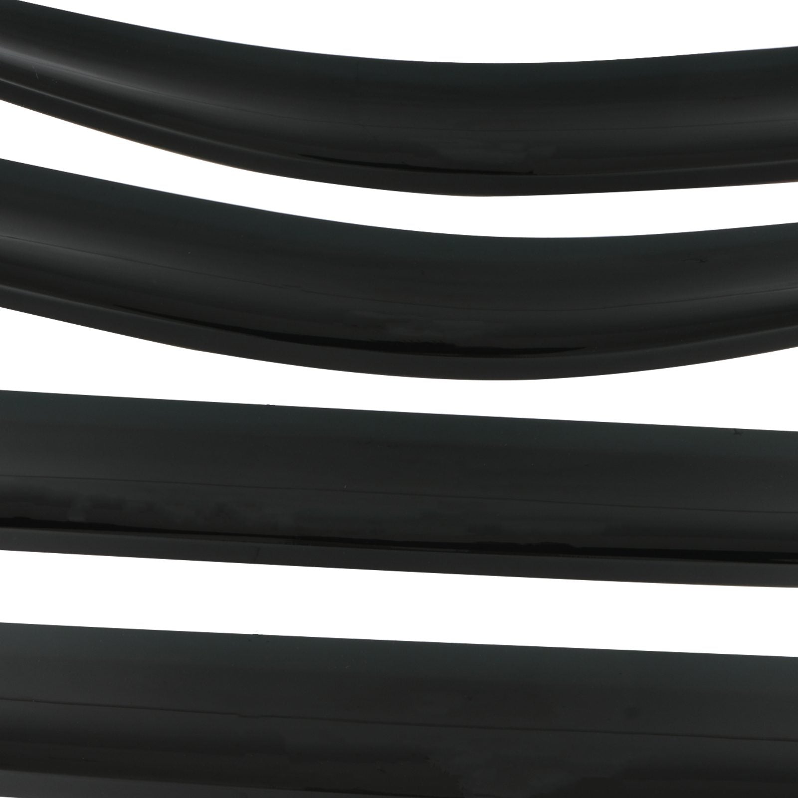 Toyota Hilux Vigo 05-11 Black Wind Deflectors