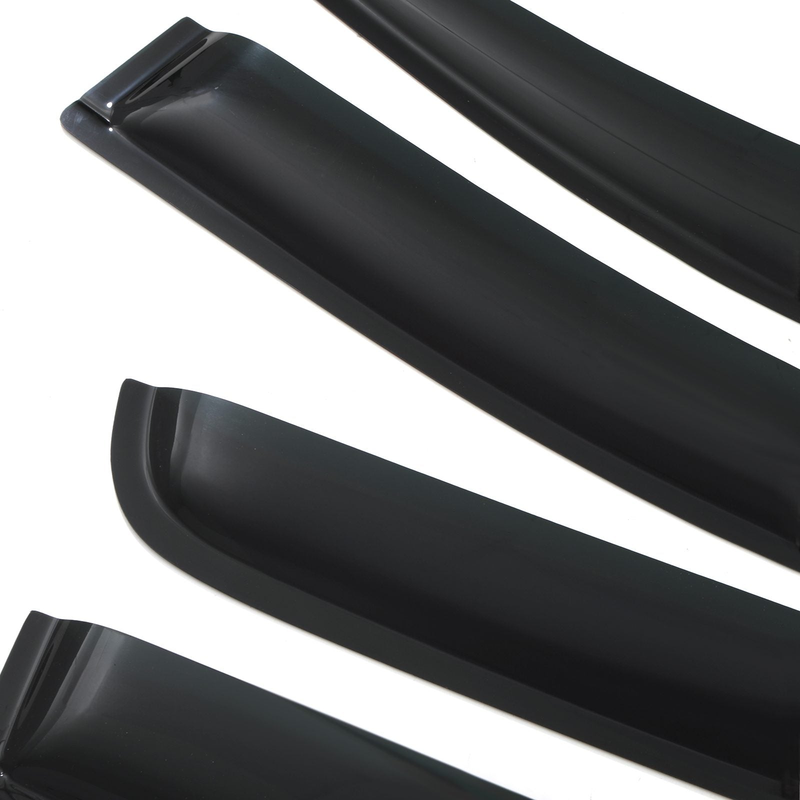 Toyota Hilux Vigo 11-15 Black Tinted Wind Deflectors